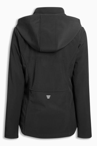 Black Shower Resistant Jacket